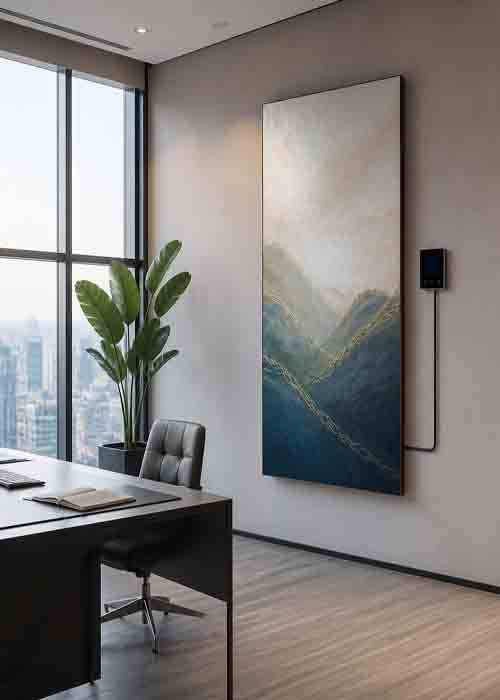 石墨烯电暖画产品展示 - 节能省电远红外取暖器 | warmzone.top