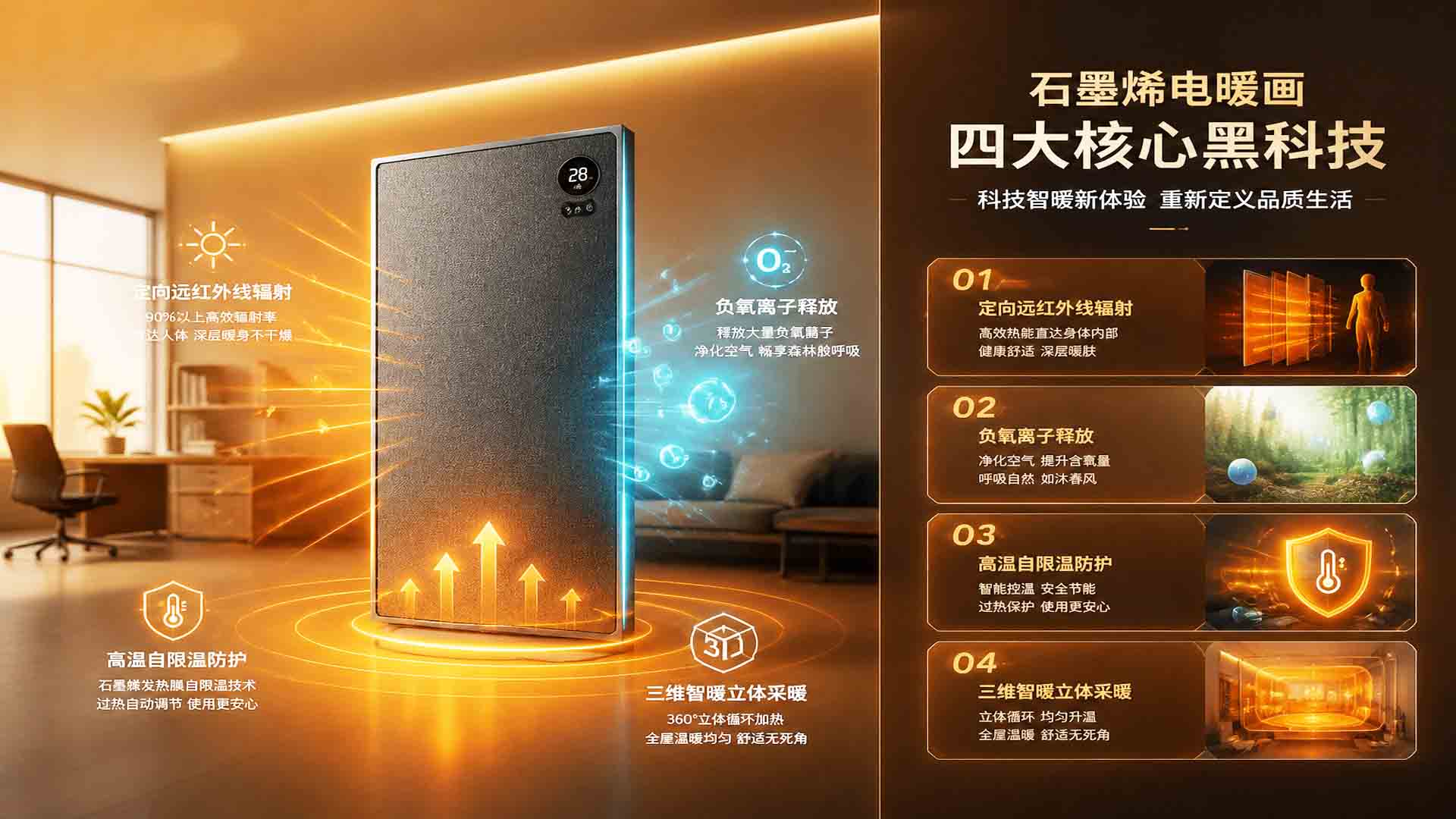 暖域石墨烯取暖画 - 三维智暖技术 | warmzone.top