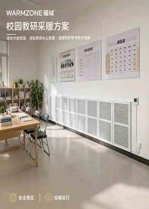 学校石墨烯采暖改造项目 - 暖域电采暖