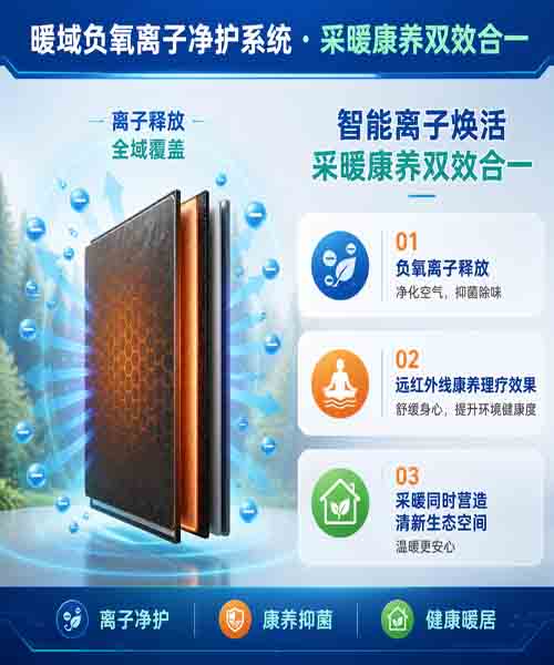 暖域电采暖离子净护技术 - 康养抑菌功能